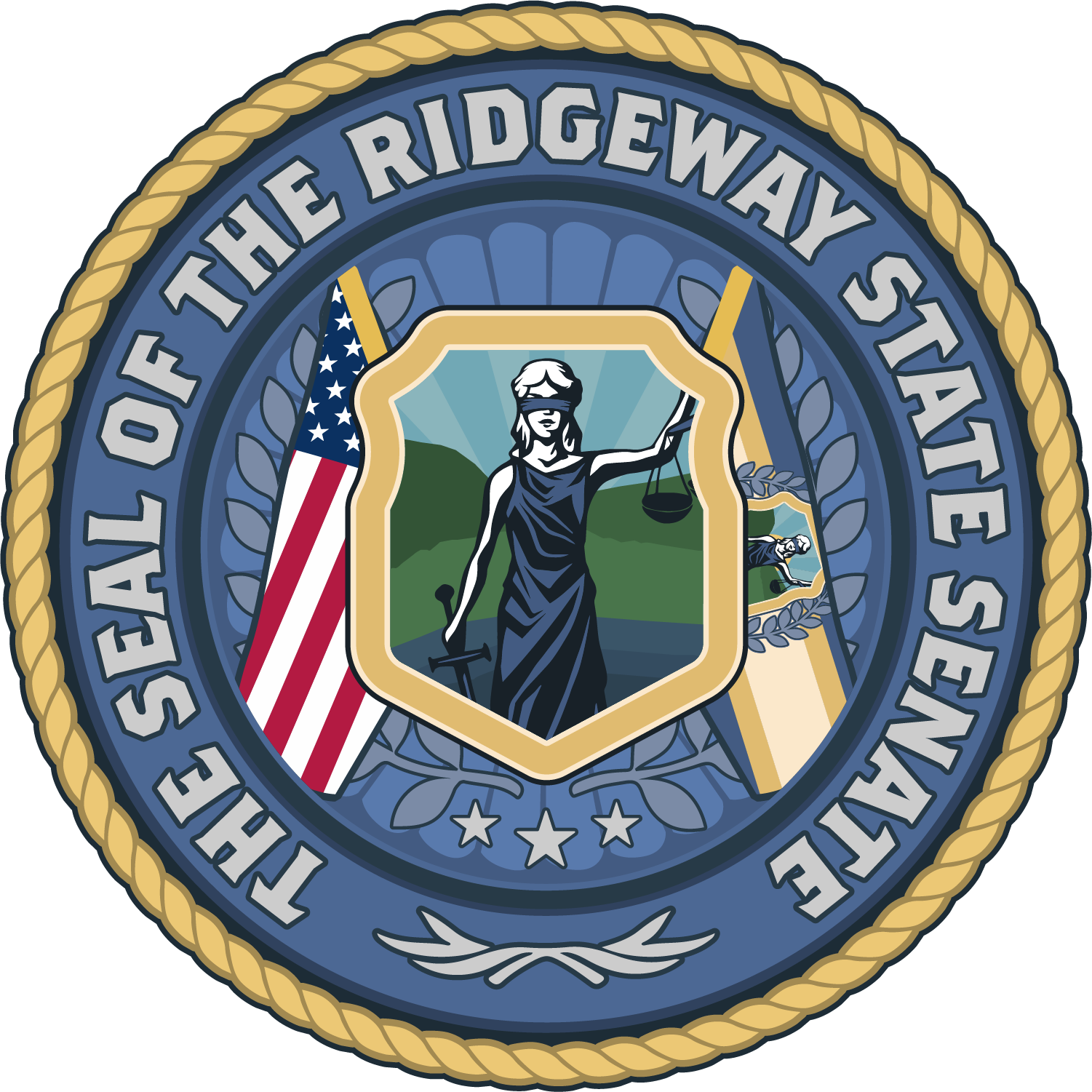 Ridgeway State Senate seal
